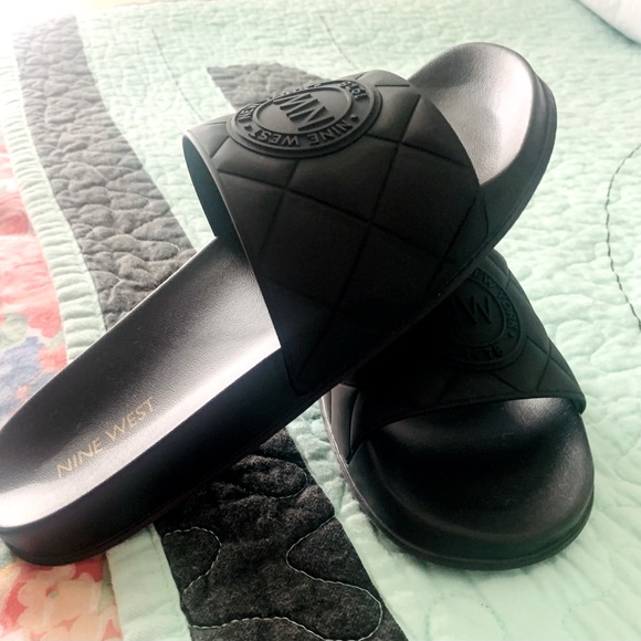 Nine West Shoes - NWOT: Nine west slides sz8